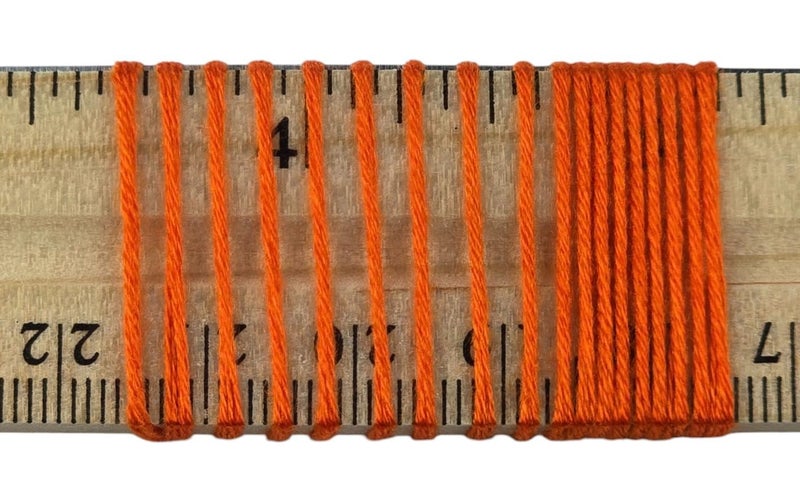 Yonkey Monkey 10-Pack of Yonkey Monkey 500 Grams Yarn - 70% Rayon derived from Bamboo, 30% Cotton - Orange 9020 - Image 4
